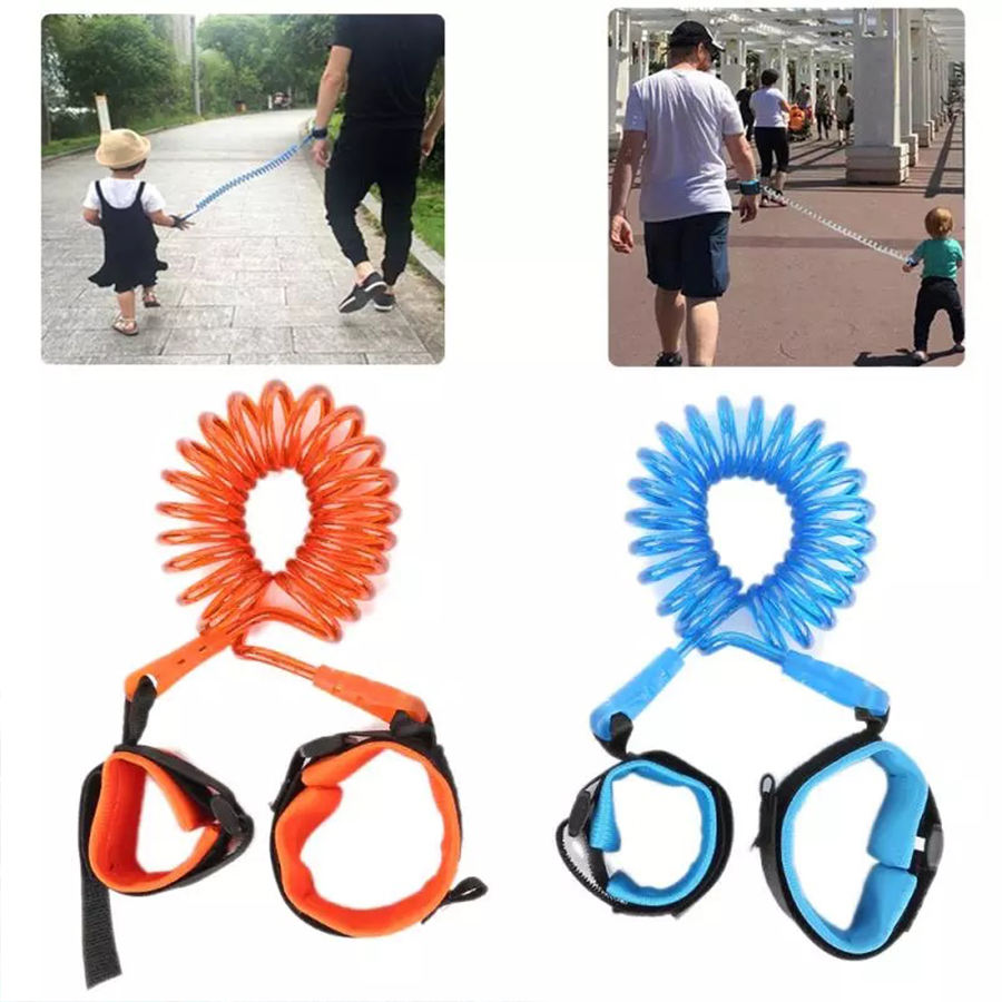 Child Soft Wrist Strap Rope Toddler Leash Magnetic Safety Outdoor Anti-lost Hand Belt Band Anti Lost Wrist Link Toddler Leash - Multicolor